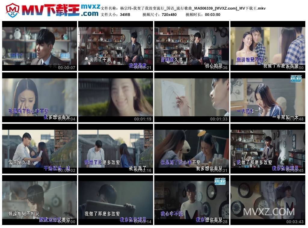 杨宗纬-我变了我没变流行_国语_流行歌曲_MA506339